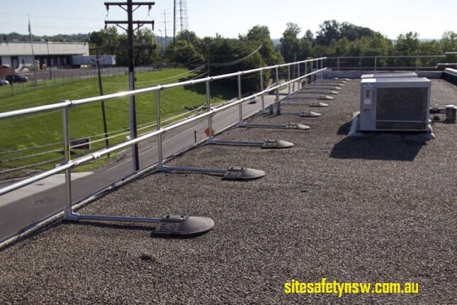 Install temporary guardrail systems for roofs from us