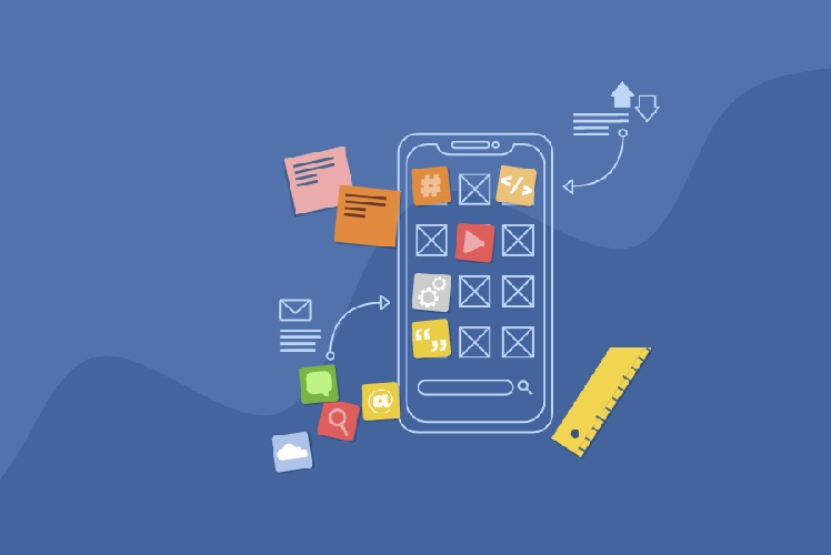 Correct responsiveness of the application due to mobile app design software 