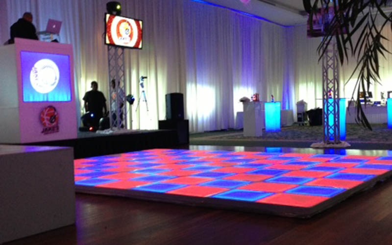 LED Dance Floor Rental Ft Lauderdale for various events